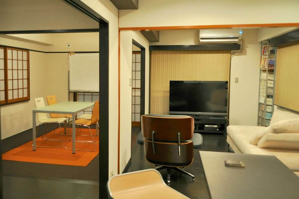 Language Cafe lounge and dining area